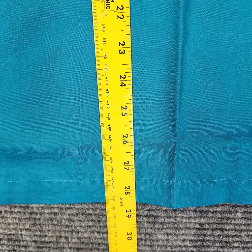Allheart Unisex Scrub Set Turquoise Size Medium B-2000 B-2100 - Picture 9 of 12